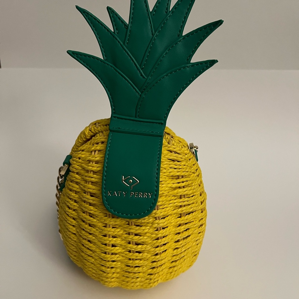 Katy Perry Collections Mini Pineapple Bag in Yellow and Green